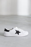 Kobi Sneaker - Black Glitter Star