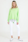 Ulverstone Sweater - Neon Mint