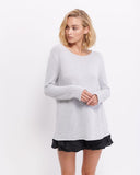 Aurora Cotton Knit - Grey