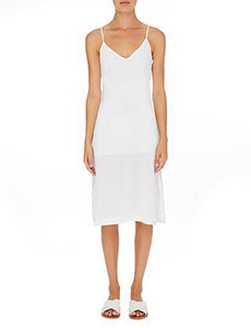 Albion Linen Cami Dress - White